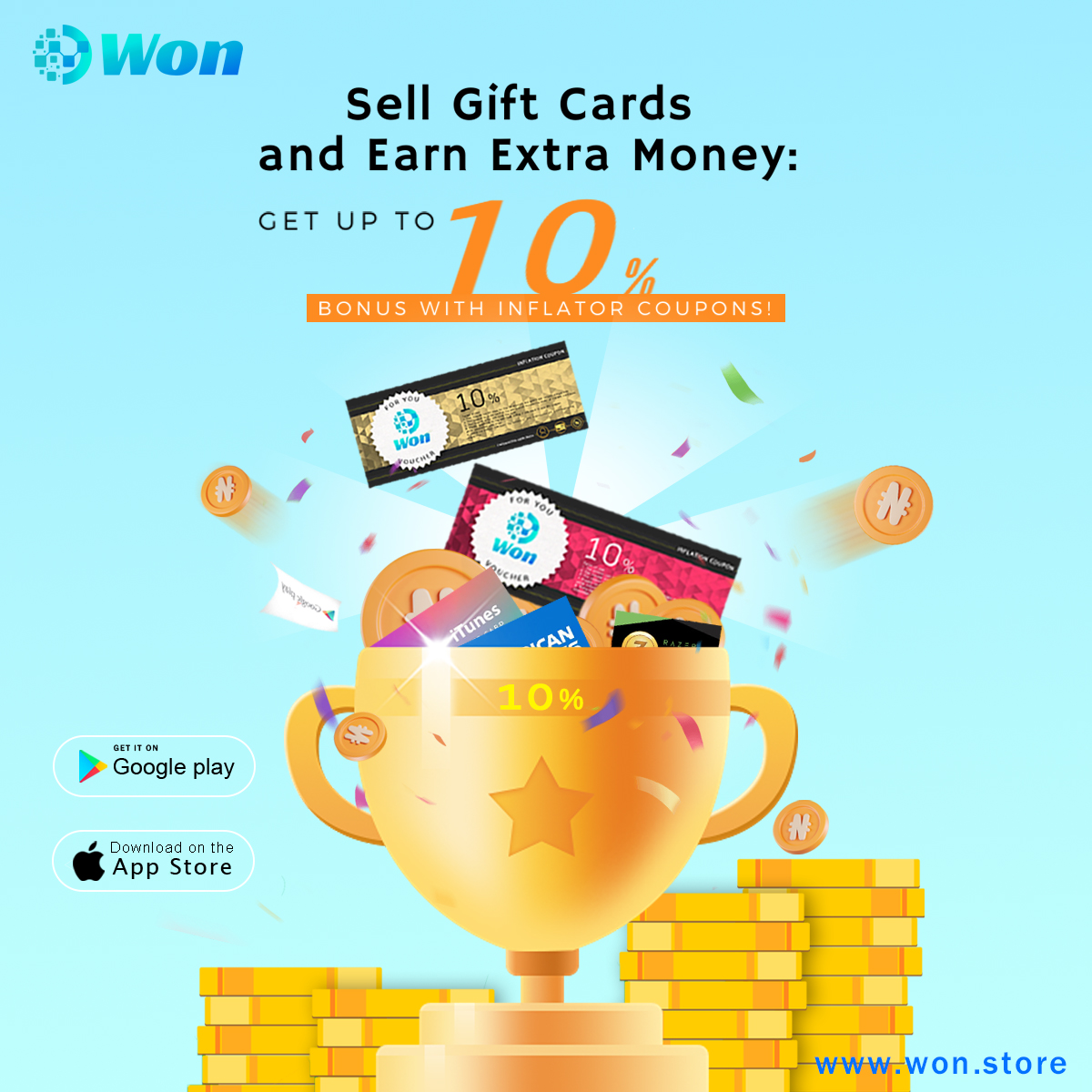 Maximize Your Earnings with WON's New Inflation Coupon!