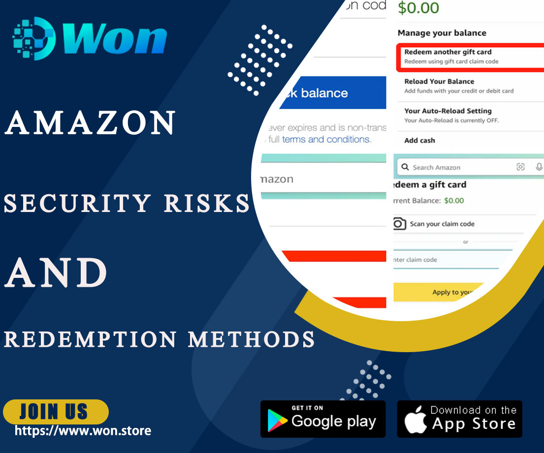 Won Platform: Safe and reliable Amazon gift card redemption method
