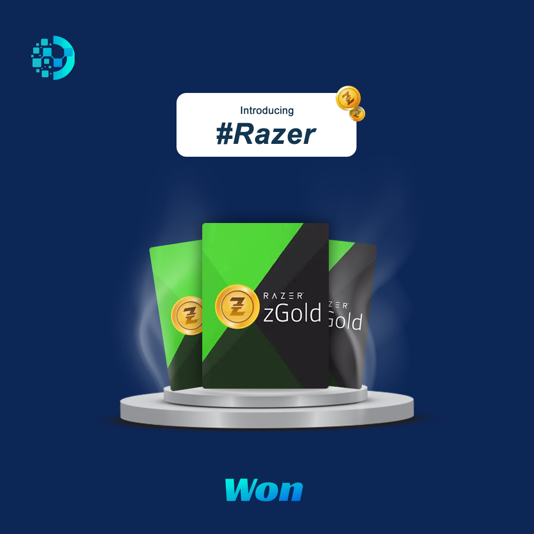 Razer Gift Cards with high exchange rates and high prices - all on Won Gift Card Platform