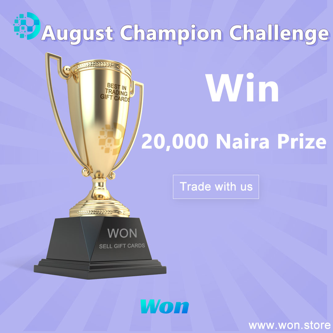 August Champion Challenge: Win 20,000 Naira Prize