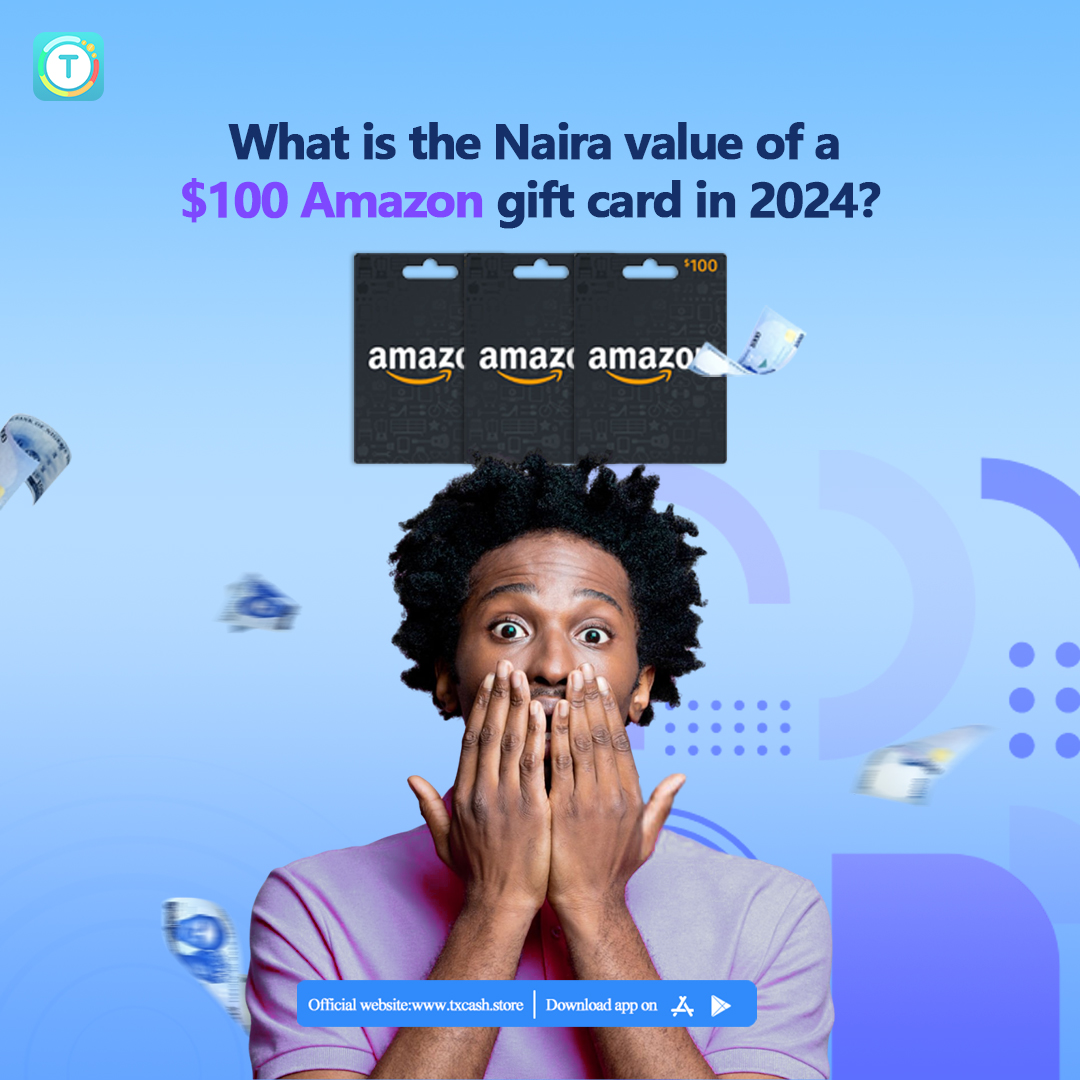 $100 Amazon Gift Card Value in Naira in 2024