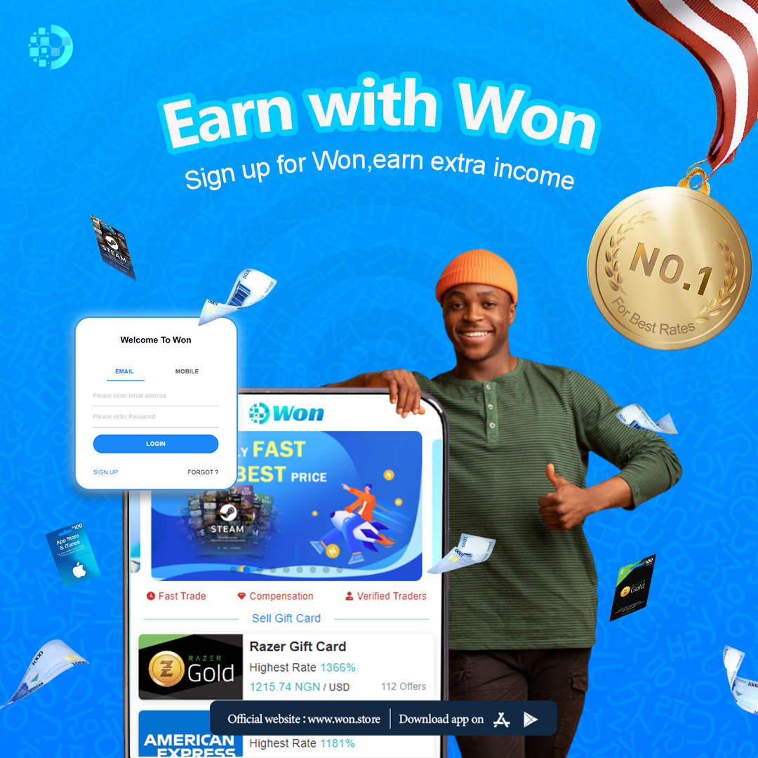 How to earn extra income by signing up for Won?