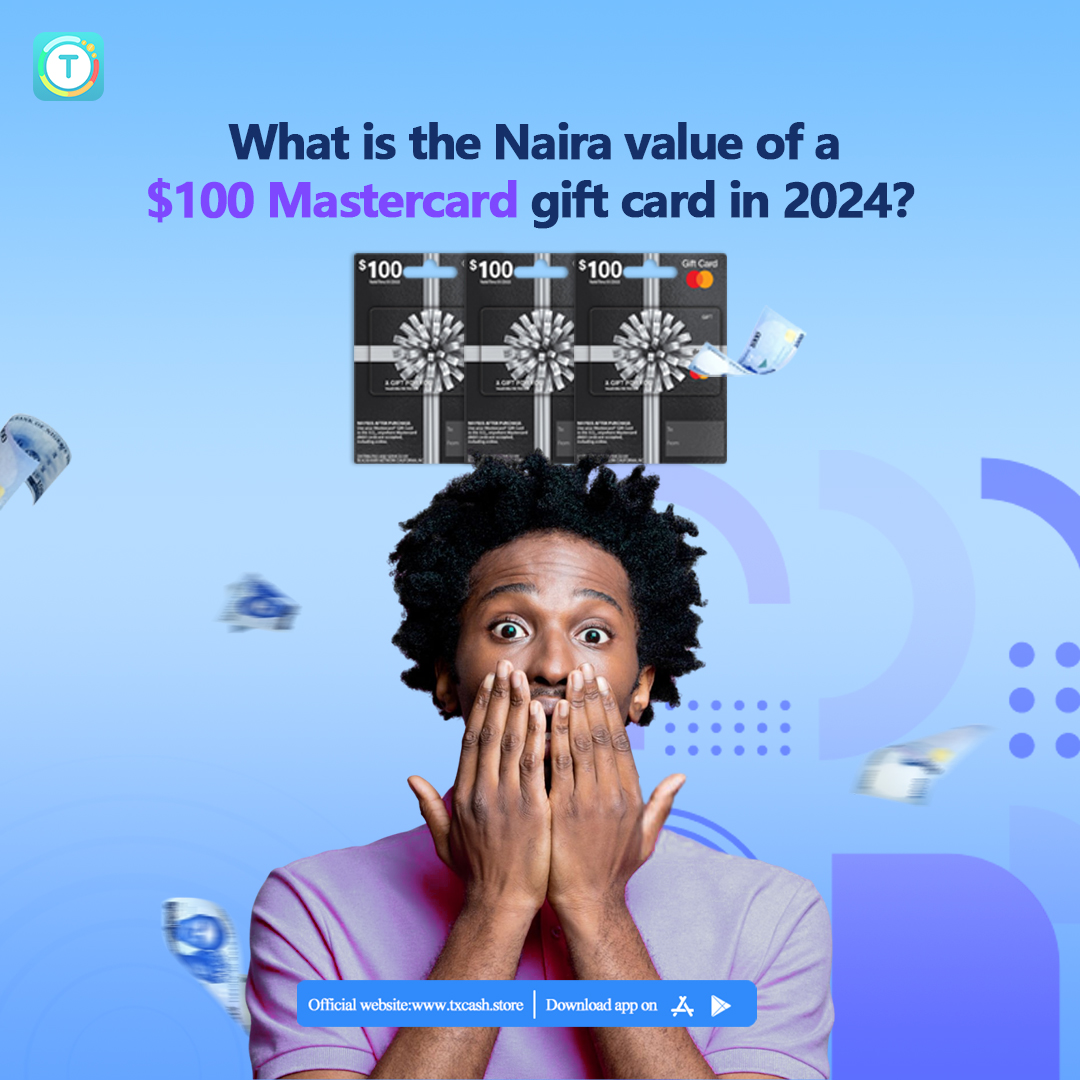 $100 Mastercard Gift Card Value in Naira in 2024