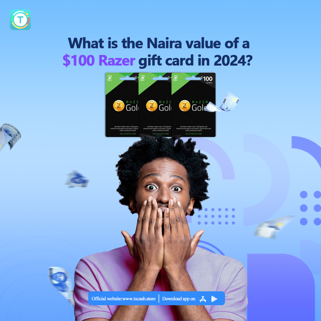 $100 Razer Gift Card Value in Naira in 2024