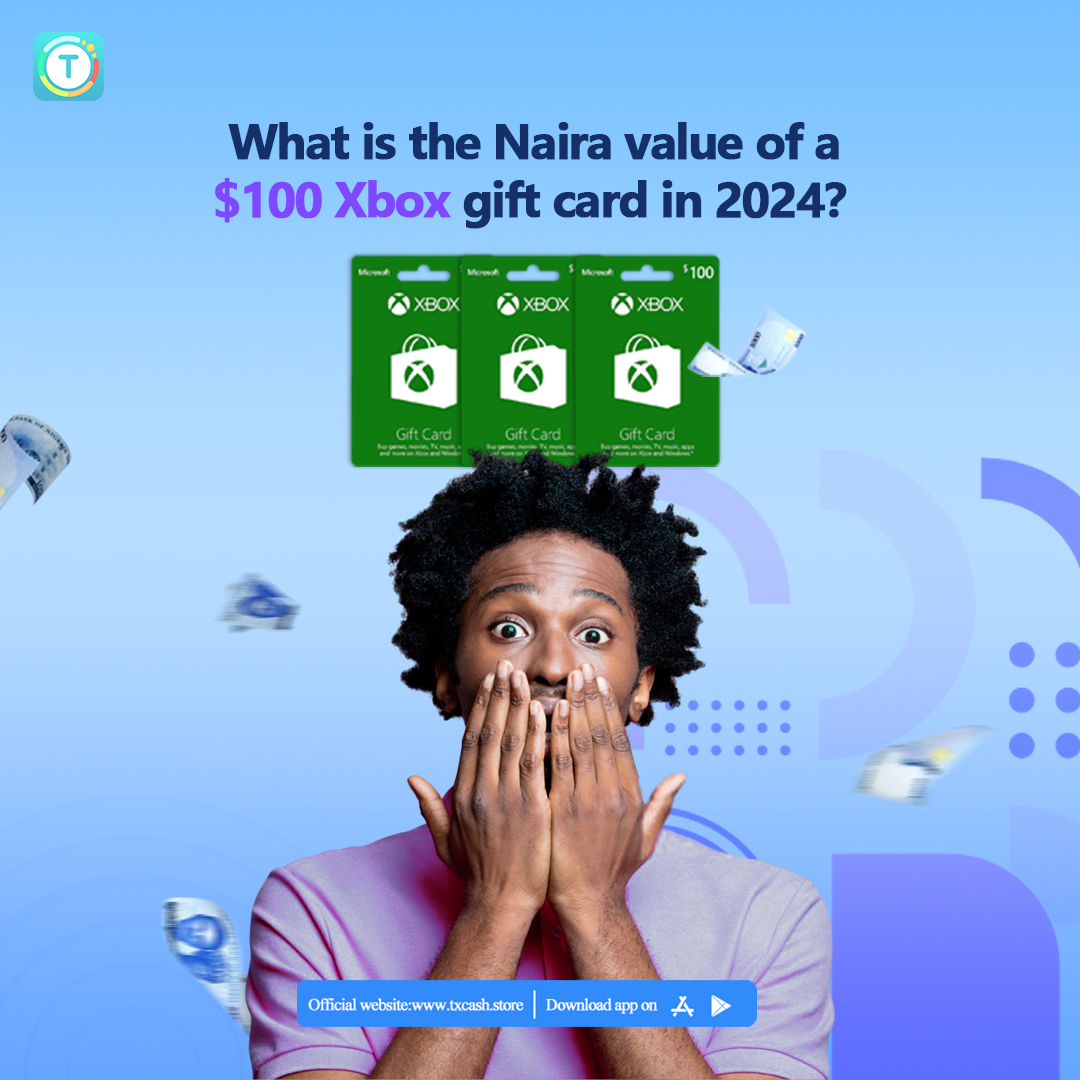 $100 xbox gift card value in naira in 2024